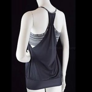 lululemon No Limits yoga running workout top tank